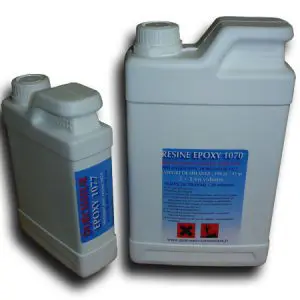 Kit EPOXY 1kg stratification et glacage anti uv Accessoires Kit EPOXY 1kg stratification et glacage anti uv