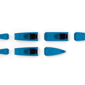 Canoë-Kayak Kayak NATSEQ démontable 1 ou 2 places 2