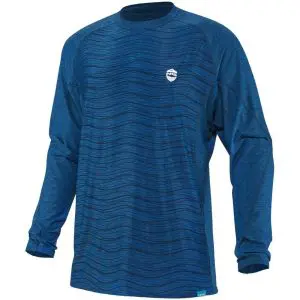 DESTOCKAGE - FIN DE SÉRIE Haut long NRS Silkweight homme XL bleu destock