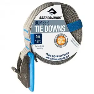 Sangle de transport Sea to Summit Bomber Tie Downs 4m Accessoires Sangle de transport Sea to Summit Bomber Tie Downs 4m