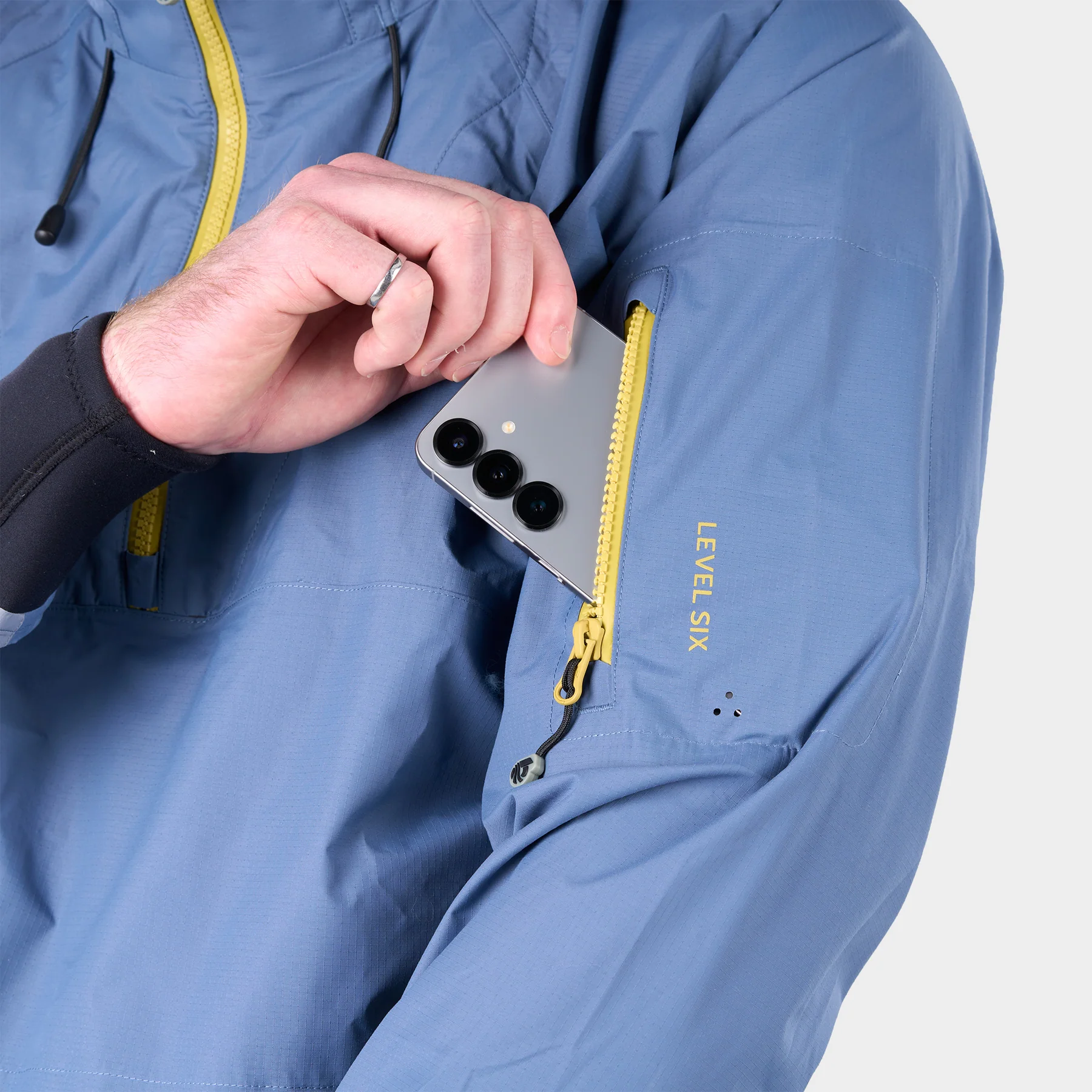 Anorak Level Six Kenora Men’s semi-dry top Exhaust Lite 8 Anorak Anorak Level Six Kenora Men’s semi-dry top Exhaust Lite 8
