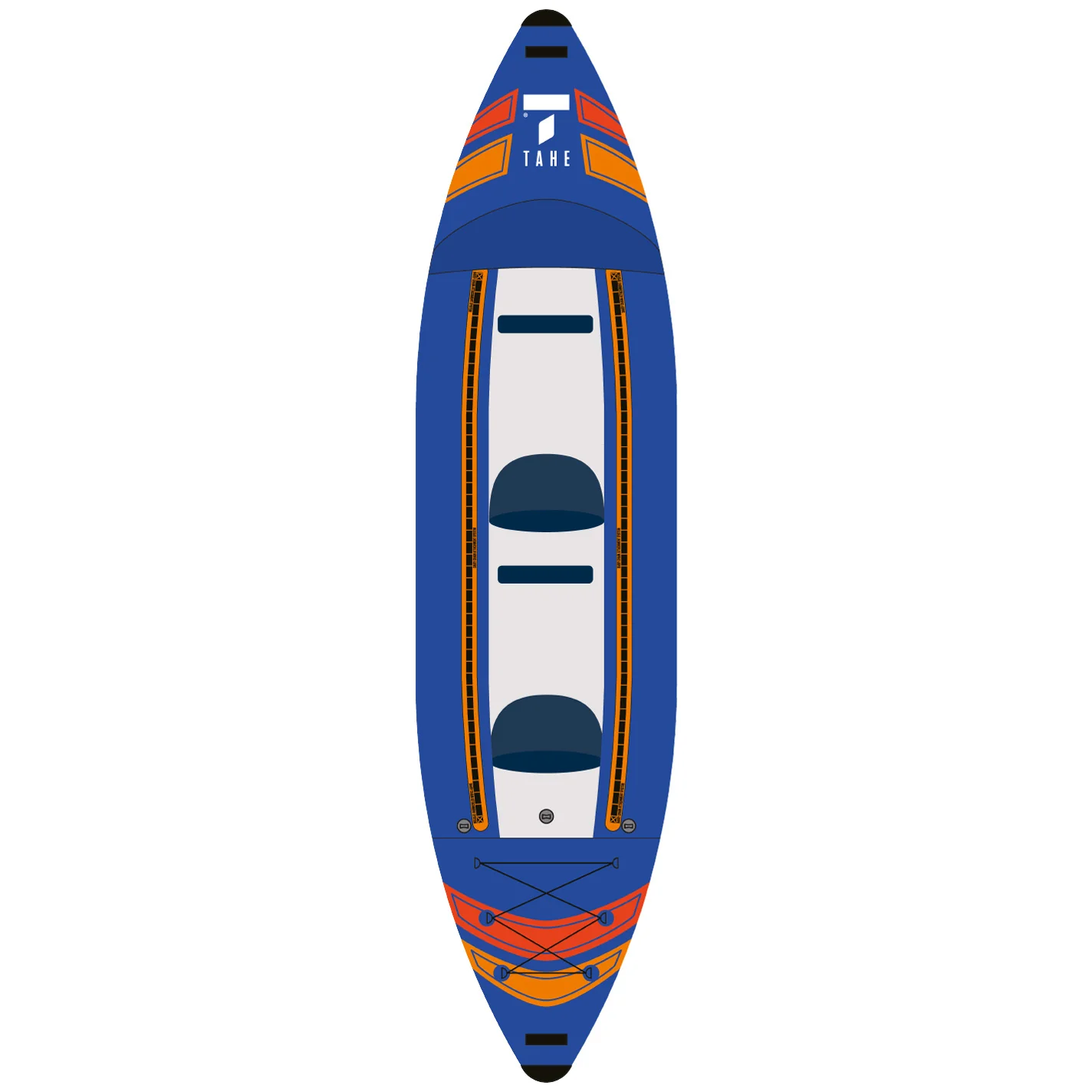 Kayak gonflable TAHE Bora 4 Canoë-Kayak Kayak gonflable TAHE Bora 4