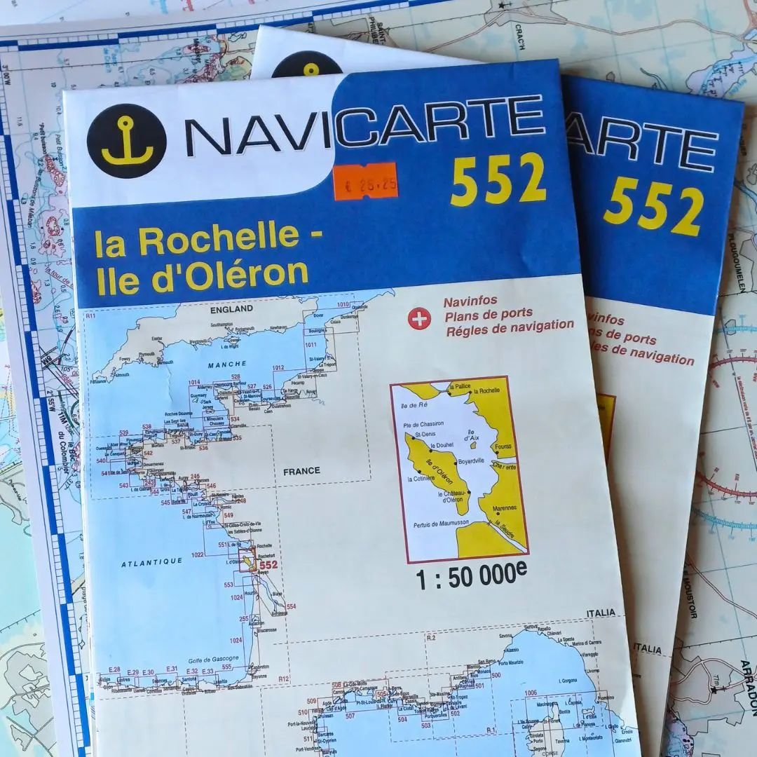 Carte Navicarte simple zone Atlantique 2 Accessoires Carte Navicarte simple zone Atlantique 2